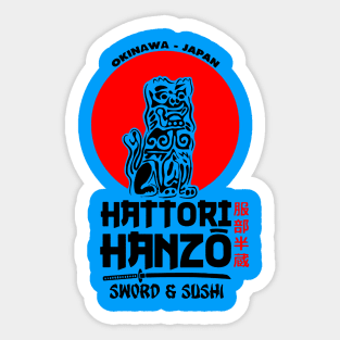 Hattori Hanzo x Samurai Sticker